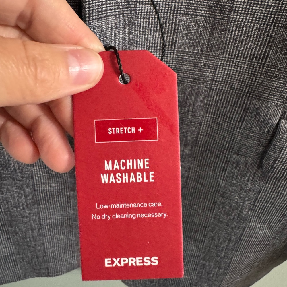 Express Heather Gray Blazer - Picture 4 of 10